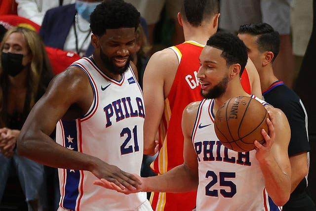 寒心的西蒙斯和失落的哈登 两位探出水面的深潜者